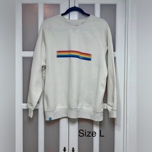30A Rainbow Stripe Sweatshirt (Size L)